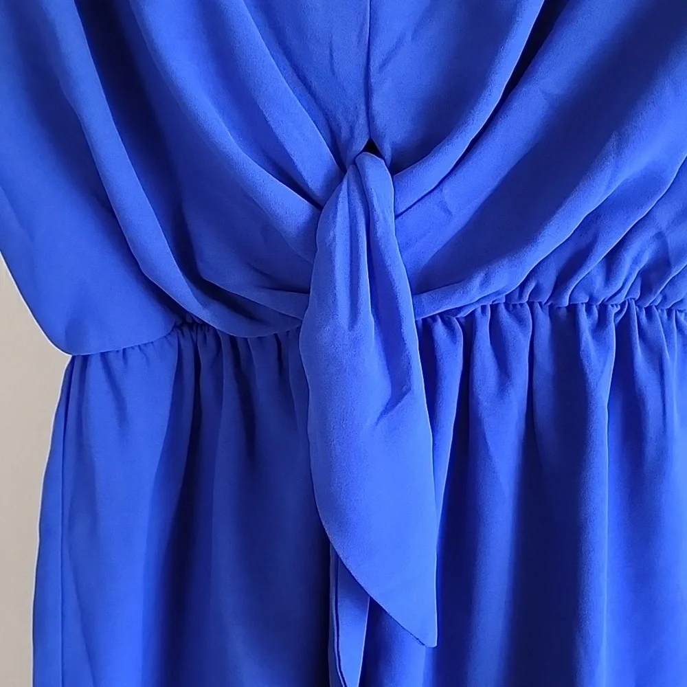 She & Sky Blue Romper with Keyhole - Picture 5 of 5